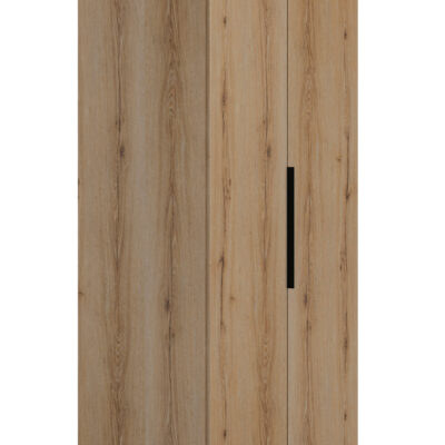 Lucian ντουλάπα με δυο πόρτες 80x58x210εκ. Helvezia Oak