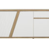 Epura μπουφές με 3 πόρτες και 1 συρτάρι 185x45x87εκ. Silva Oak / Λευκό