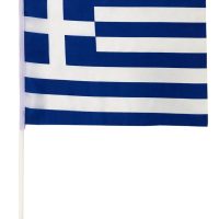 ΣΗΜΑΙΑ  ΕΛΛΗΝΙΚΗ  ΜΕ ΚΟΝΤΑΡΙ 40x30cm