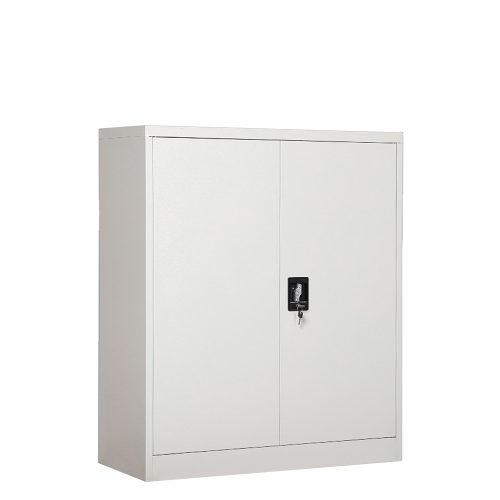 Φοριαμός ArteLibre GONDOLIN Γκρι Ανοιχτό Μέταλλο 90x40x91cm