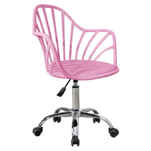 Καρέκλα Γραφείου ArteLibre SRI-LANKA Ροζ PP/PU 56.5x55.5x83cm