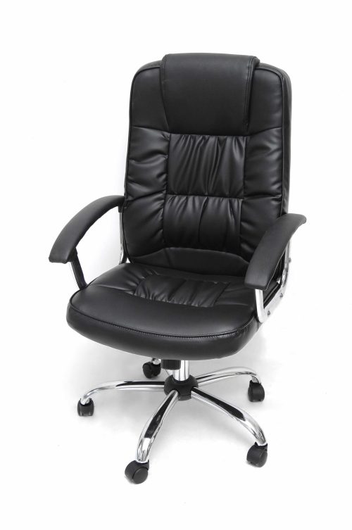 1637-scaled Velco Pro Systems ΠΟΛΥΘΡΟΝΑ ΓΡΑΦΕΙΟΥ ΜΑΥΡΗ ΔΙΕΥΘΥΝΤΟΥ-ΔΙΑΣΤΑΣΕΙΣ: 64χ55χ110/120 cm- ΕΠΙΦΑΝΕΙΑ PVC