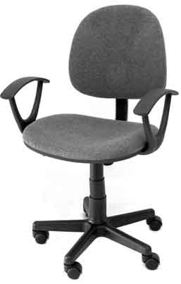 1701 ΚΑΡΕΚΛΑ ΓΡΑΦΕΙΟΥ ΓΚΡΙ ΜΕ ΜΠΡΑΤΣΑ