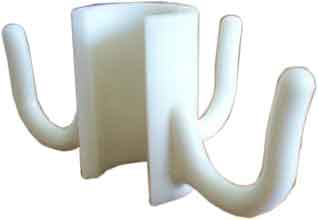 Velco ΚΡΕΜΑΣΤΡΑ ΙΣΤΟΥ ΟΜΠΡΕΛΑΣ ΠΛΑΣΤΙΚΗ  32mm