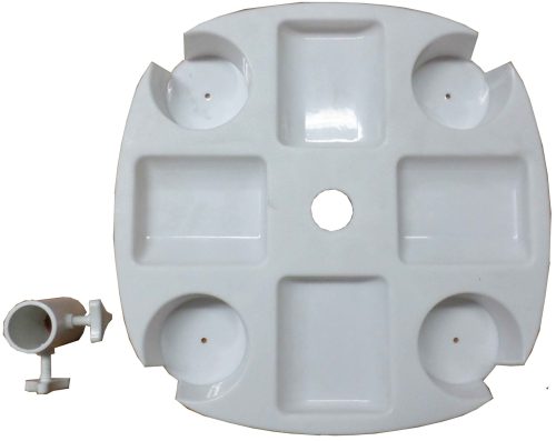 ΤΡΑΠΕΖΙ ΠΛΑΣΤΙΚΟ  ΙΣΤΟΥ ΟΜΠΡΕΛΑΣ ΓΙΑ ΙΣΤΟ 27mm,32mm,34mm