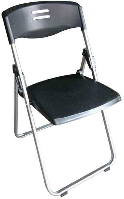 Velco Pro Systems ΚΑΡΕΚΛΑ ΜΕΤΑΛΛΙΚΗ CATERING  ΠΤΥΣΣΟΜΕΝΗ ΜΑΥΡΗ -ΔΙΑΣΤΑΣΕΙΣ: W42xD48xH80cm-ABS