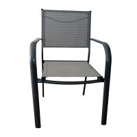 189-1558-NEW-PHOTO ΚΑΡΕΚΛΑ ΜΕΤΑΛΛΙΚΗ ΑΝΘΡΑΚΙ ΜΕ ΜΠΡΑΤΣΑ TEXT 2x1 ΔΙΑΣΤΑΣΕΙΣ: W57xD45,5xH88,5cm