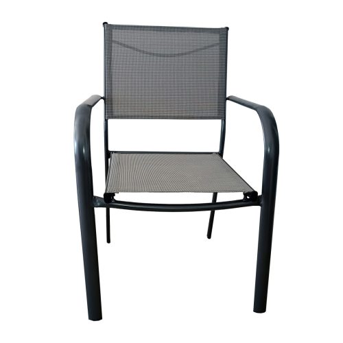 ΚΑΡΕΚΛΑ ΜΕΤΑΛΛΙΚΗ ΑΝΘΡΑΚΙ ΜΕ ΜΠΡΑΤΣΑ TEXT 2x1 ΔΙΑΣΤΑΣΕΙΣ: W57xD45,5xH88,5cm