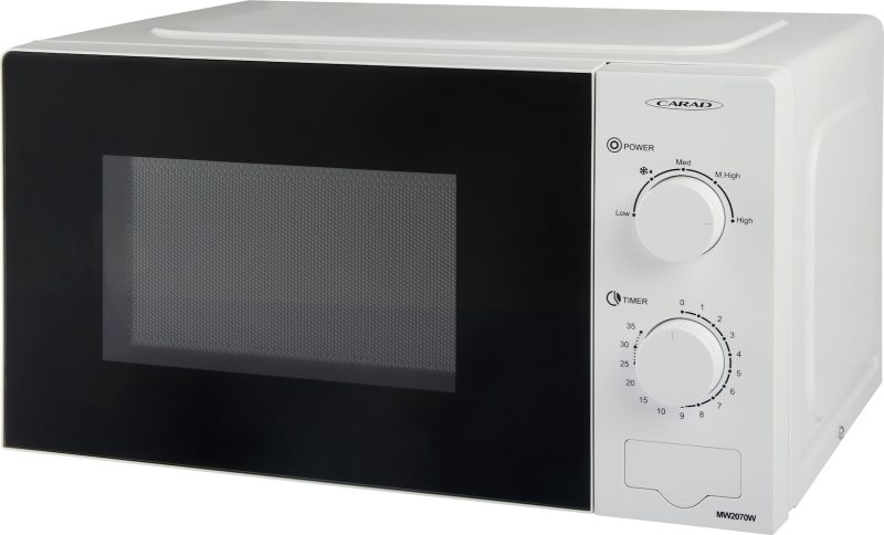 20210907100953_carad_mw2070w_fournos_mikrokymaton_20lt CARAD MW2070 20L WHITE Φούρνος μικροκυμάτων White