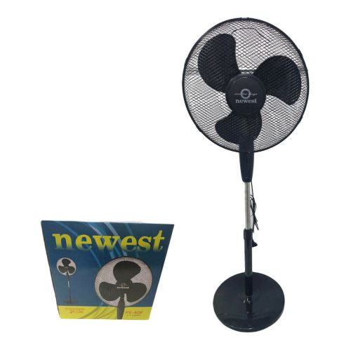 Newest FS-40F Ανεμιστήρας Ορθοστάτης 45W Διαμέτρου 40cm Black
