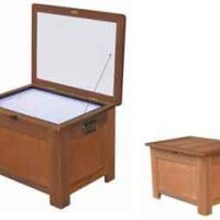 2074 Velco ΜΠΑΟΥΛΟ - COOLER MERANTI -ΔΙΑΣΤΑΣΕΙΣ: L64xW47xH45cm