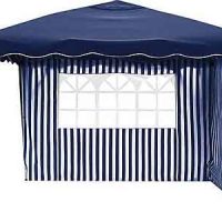 2415 Velco ΤΟΙΧΟΣ ΠΛΑΪΝΟΣ ΡΙΓΕ ΜΠΛΕ-ΑΣΠΡΟ ΜΕ ΠΑΡΑΘΥΡΟ 300x200cm POL 160gr