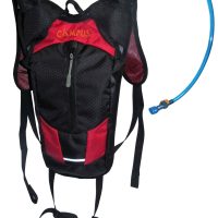 CAMPUS ΣΑΚΙΔΙΟ BIKE 6 Lt,  ΜΑΥΡΟ-ΚΟΚΚΙΝΟ-ΠΕΡΙΕΧΕΙ ΣΑΚΟ ΝΕΡΟΥ 1,5 Lt.