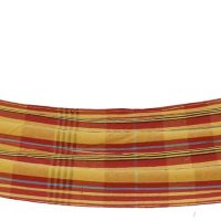 Velco ΑΙΩΡΑ ΜΟΝΗ ΒΑΜΒΑΚΕΡΗ ΥΦΑΣΜΑΤΙΝΗ ΜΕ ΞΥΛΟ- ΔΙΑΣΤΑΣΕΙΣ:200 x100cm