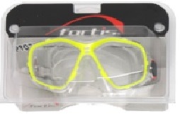 274-1634 fortis ΜΑΣΚΑ ΕΝΗΛΙΚΩΝ PVC ΜΠΛΕ & ΚΙΤΡΙΝΟ