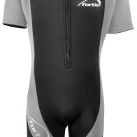 fortis ΣΤΟΛΗ ΚΑΤΑΔΥΣΗΣ MONOSHORT ΑΝΔΡΙΚΗ  ΜΑΥΡΟ-ΓΚΡΙ 3mm M