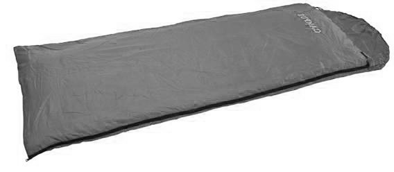 3563 CAMPUS ΥΠΝΟΣΑΚΟΣ MOMBASA ΓΚΡΙ 220x75cm ΜΕ ΜΑΞΙΛΑΡΙ