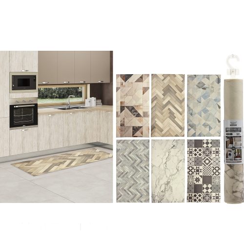 600413gt Χαλί Πολύχρωμο PVC 170x50x0.4cm Σε 6 Σχέδια