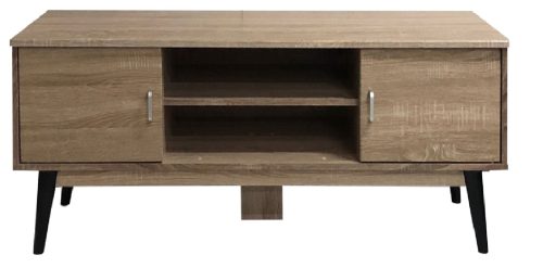 61-35341-29 VELCO Pro Systems ΕΠΙΠΛΟ TV ΜΕ ΔΥΟ ΠΟΡΤΕΣ ΚΑΙ ΤΕΣΣΕΡΙΣ ΘΕΣΕΙΣ 140x38x50 εκ ΣΦΕΝΔΑΜΟΣ