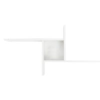 620-4468-36-HIGH-GLOSS-WHITE ΡΑΦΙ ΕΠΙΤΟΙΧΙΟ W100xD18xH50 εκ HIGH GLOSS WHITE