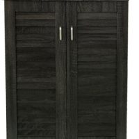 63-35198-30 VELCO Pro Systems ΠΑΠΟΥΤΣΟΘΗΚΗ ΜΕ ΔΙΠΛΗ ΠΟΡΤΑ -5 ΡΑΦΙΑ ΑΠΟΘΗΚΕΥΣΕΙΣ- ΑΕΡΙΖΟΜΕΝΗ ΠΛΑΤΗ 68x32x84,5 εκ ΓΚΡΙ ΟΞΙΑ