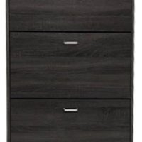 VELCO Pro Systems ΠΑΠΟΥΤΣΟΘΗΚΗ  ΜΕ ΤΡΕΙΣ ΠΟΡΤΕΣ-ΑΕΡΙΖΟΜΕΝΗ ΠΛΑΤΗ 63x24x115 cm  ΓΚΡΙ ΟΞΙΑ