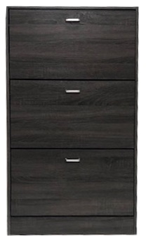 VELCO Pro Systems ΠΑΠΟΥΤΣΟΘΗΚΗ  ΜΕ ΤΡΕΙΣ ΠΟΡΤΕΣ-ΑΕΡΙΖΟΜΕΝΗ ΠΛΑΤΗ 63x24x115 cm  ΓΚΡΙ ΟΞΙΑ