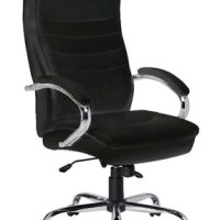 VELCO Pro Systems ΚΑΡΕΚΛΑ ΓΡΑΦΕΙΟΥ ΜΑΥΡΗ ΔΙΕΥΘΥΝΤΟΥ- ΔΙΑΣΤΑΣΕΙΣ: 64x71x110/120cm - ΕΠΙΦΑΝΕΙΑ PU+PVC