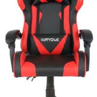 66-37024-Α VELCO Pro Systems ΚΑΡΕΚΛΑ ΓΡΑΦΕΙΟΥ GAMING -ΜΑΥΡΗ-ΚΟΚΚΙΝΗ- ΕΠΙΦΑΝΕΙΑ PVC