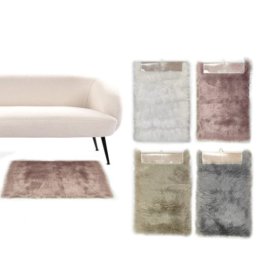 Χαλί Πολύχρωμο Πολυεστέρας 60x90cm Σε 4 Χρώματα