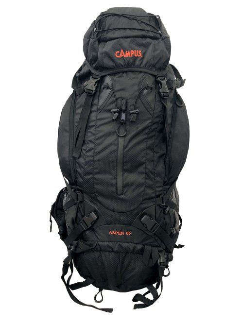 810-2008-14 CAMPUS ΣΑΚΙΔΙΟ ΠΛΑΤΗΣ ASPEN 65 Lt. ΜΑΥΡΟ