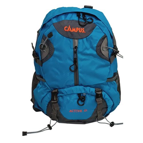 810-6111-1-B-FRONT-BLUE CAMPUS ΣΑΚΙΔΙΟ ΠΛΑΤΗΣ ACTIVE 25 Lt. ΜΠΛΕ
