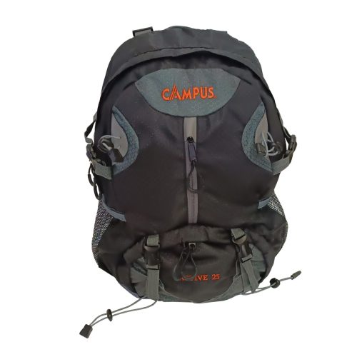 810-6111-14-A-NEW-BLACK CAMPUS ΣΑΚΙΔΙΟ ΠΛΑΤΗΣ ACTIVE 25 Lt. ΜΑΥΡΟ