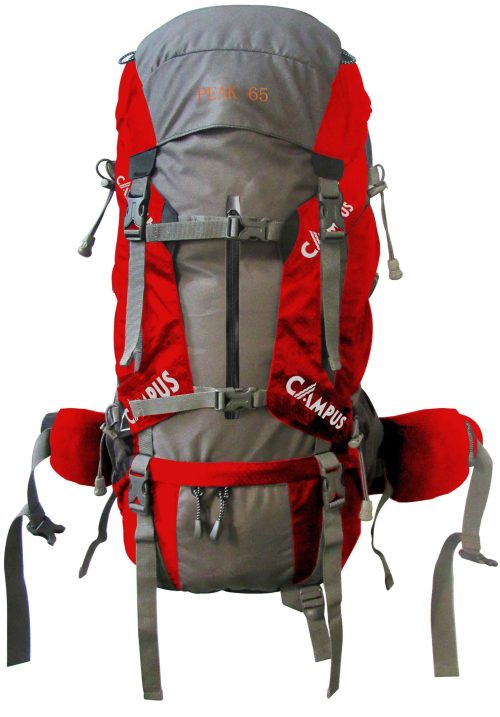 CAMPUS ΣΑΚΙΔΙΟ ΠΛΑΤΗΣ PEAK 65 Lt. ΚΟΚΚΙΝΟ-ΓΚΡΙ