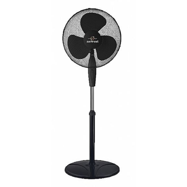 Newest FS-40F Ανεμιστήρας Ορθοστάτης 45W Διαμέτρου 40cm Black