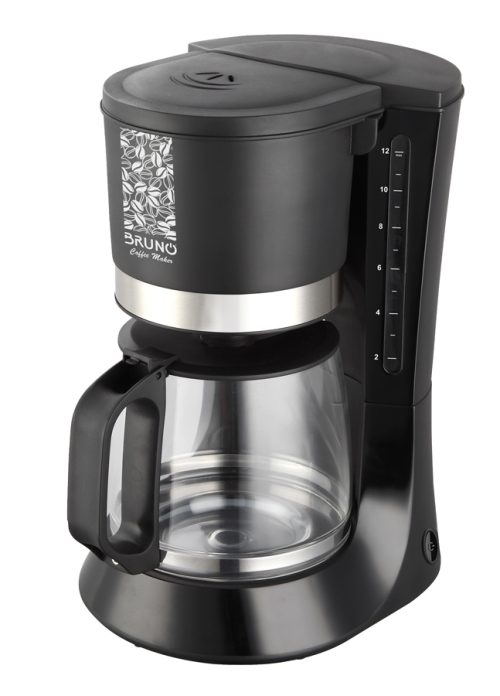 BRUNO καφετιέρα φίλτρου BRN-0086, 680W, έως 12 φλυτζάνια, 1.2L, μαύρη