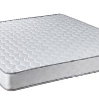 Στρώμα Bs Strom White Relax Orthopedic Ημίδιπλο 130x200x19cm - Ελληνικής κατασκευής