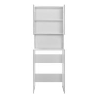 Έπιπλο πλυντηρίου Ceza Megapap χρώμα λευκό 65x60x182εκ.