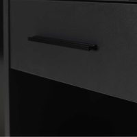 Γραφείο εργασίας Concept Megapap χρώμα ανθρακί 90x52x75εκ.