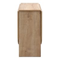 GP028-00711-4 Τραπέζι Winslet Megapap επεκτεινόμενο χρώμα φυσικό οξιάς 34(63+63)x80x76εκ.