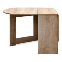 GP028-00711-7 Τραπέζι Winslet Megapap επεκτεινόμενο χρώμα φυσικό οξιάς 34(63+63)x80x76εκ.