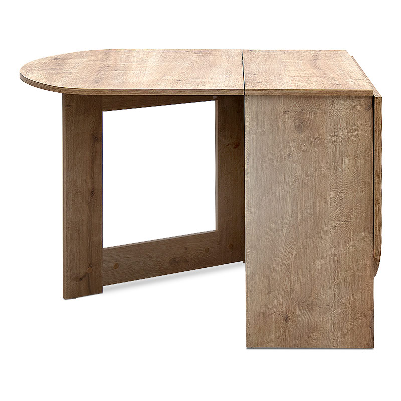 GP028-00711-7 Τραπέζι Winslet Megapap επεκτεινόμενο χρώμα φυσικό οξιάς 34(63+63)x80x76εκ.