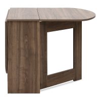 Τραπέζι Winslet Megapap επεκτεινόμενο χρώμα καρυδί 34(63+63)x80x76εκ.