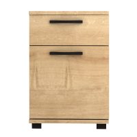 Κομοδίνο - συρταριέρα γραφείου Veto Megapap χρώμα φυσικό οξιάς 40x39x57εκ.