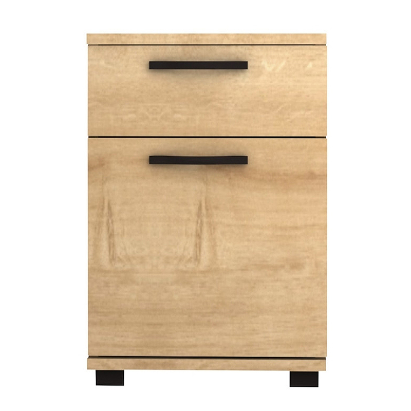 Κομοδίνο - συρταριέρα γραφείου Veto Megapap χρώμα φυσικό οξιάς 40x39x57εκ.