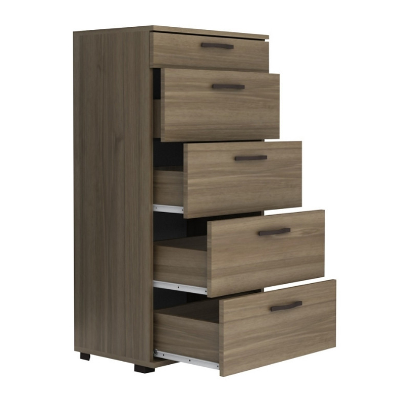 Συρταριέρα Helia Megapap χρώμα καρυδί 60x44x108εκ.