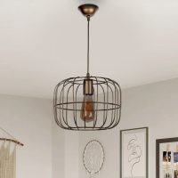 Φωτιστικό οροφής Cassie Megapap E27 μεταλλικό μονόφωτο χρώμα χρυσό Ø25x60εκ.