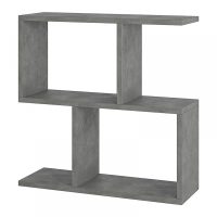 Τραπεζάκι βοηθητικό Homemania Megapap χρώμα γκρι ρετρό 60x20x60εκ.