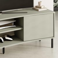 Έπιπλο τηλεόρασης Frem Megapap χρώμα ash green 150x40x55εκ.