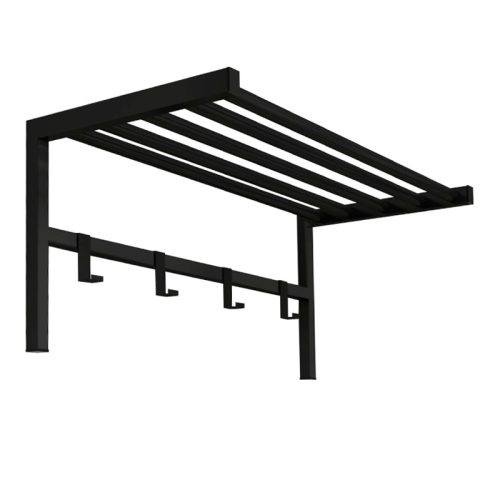 GP041-00341-1 Κρεμάστρα τοίχου Ofred Megapap μεταλλική χρώμα μαύρο 69x34x32,5εκ.